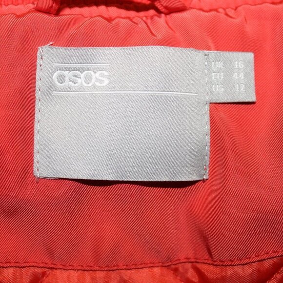 ASOS Bomber Jacket - Orange - Picture 9 of 9